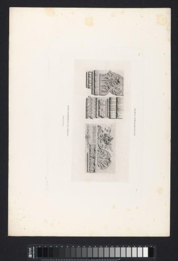Reliefs from the Palais des Tuileries in Paris