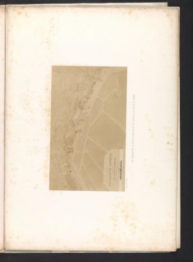 Photographic reproduction of a drawing, depicting a plan of Brussels