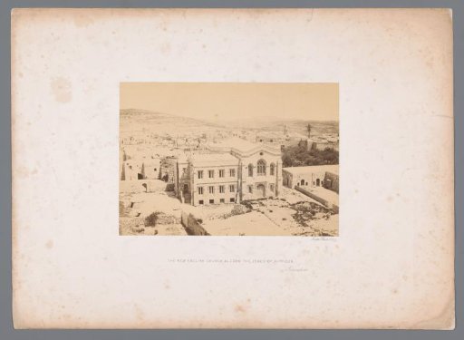 View of Christ Church in Jerusalem