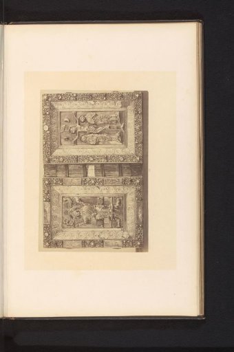 Bookbinding from the collection of the Sisters of Notre-Dame de Namur, displayed at an exhibition of medieval and Renaissance religious objects in Mechelen in 1864