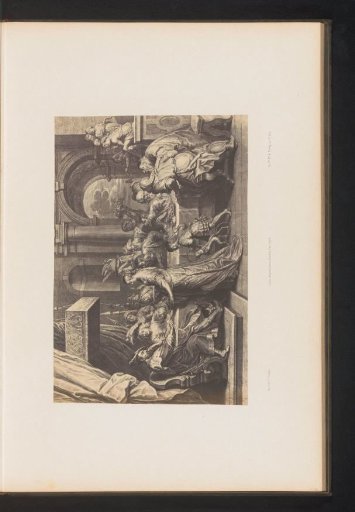 Photographic reproduction of an engraving of The Feast of Herod by Schelte Adamsz. Bolswert, after the painting by Peter Paul Rubens