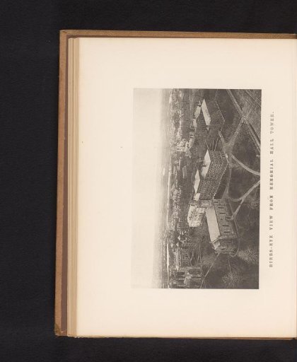 View of Harvard University and Cambridge