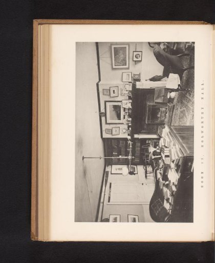 Interior of room twelve in Holworthy Hall