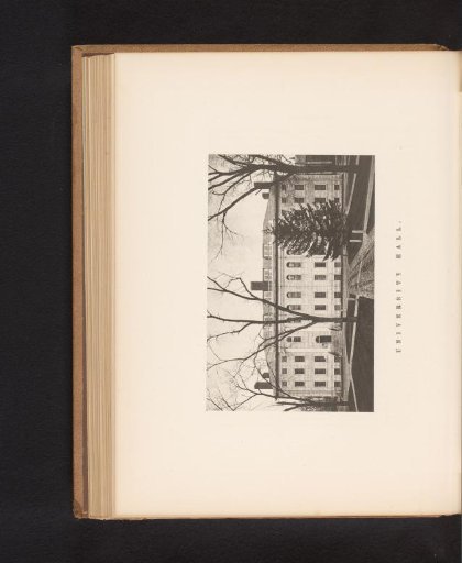 View of University Hall at Harvard University