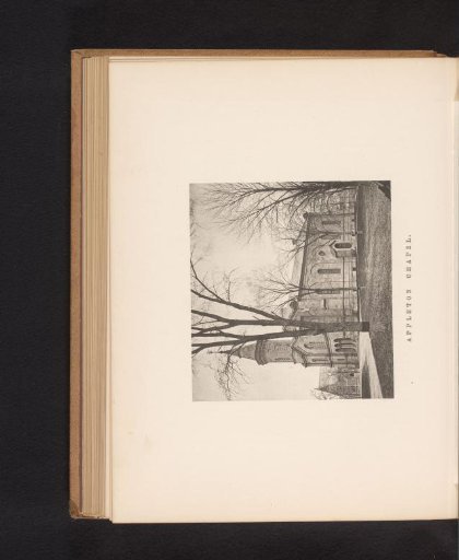 View of the Appleton Chapel at Harvard University