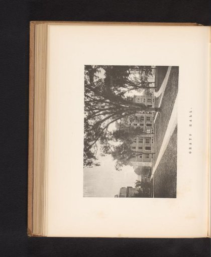 View of Grays Hall at Harvard University