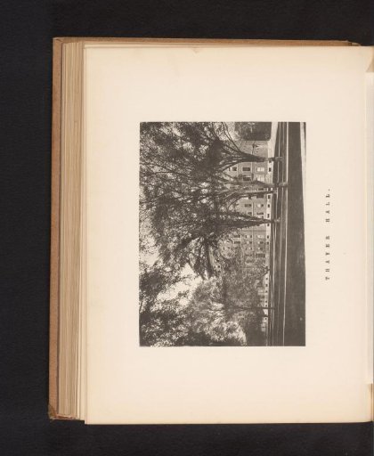 View of Thayer Hall of Harvard University