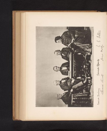 Group portrait of Josiah Quincy, Edward Everett, Jared Sparks, James Walker and Cornelius Conway Felton