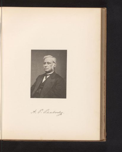 Portrait of Andrew Preston Peabody
