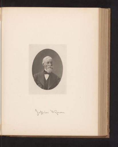 Portrait of Jeffries Wyman