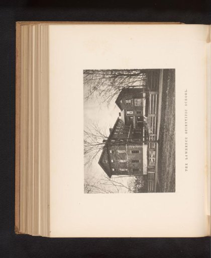 View of the Lawrence Scientific School of Harvard University