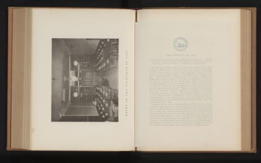 Interior of the Institute of 1770 of Harvard University