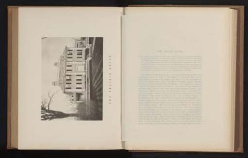 View of the Craigie House of Harvard University