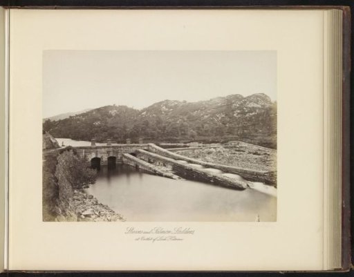 Sluices and Salmon Ladders at Outlet of Loch Katrine