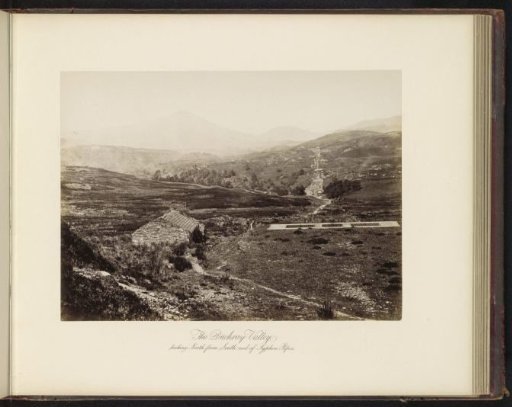 The Duchray Valley, looking North from South end of syphon pipes