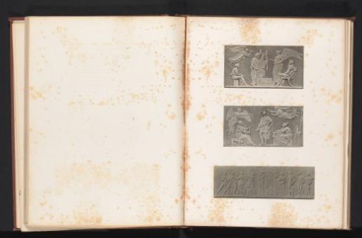 Bas-reliefs of the Apotheosis of Homer, the Apotheosis of Virgil, and Orestes with Pylades
