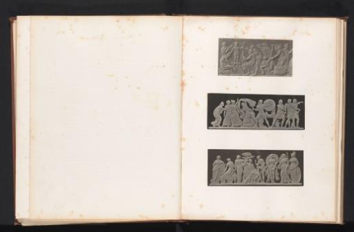 Bas-reliefs of Bacchus, Achilles with the Daughters of Lycomedes, and the Judgment of Paris