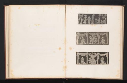 Bas-reliefs of a Sacrifice to Ceres and Bacchantic Putti
