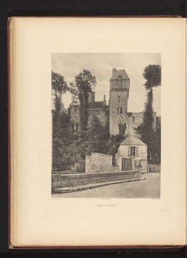 View of the Castle of Creully, Normandy
