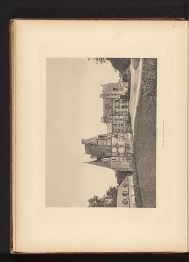 View of the Castle in Fontaine-Henry, Normandy