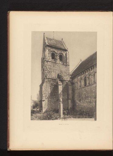 View of the Église Saint-Malo in Mouen, Normandy