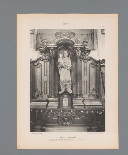 Altar of St. Joseph in Notre-Dame de Saint-Sigisbert, Nancy