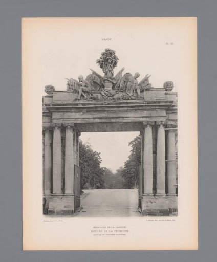 Entrance to the Parc de la Pépinière in Nancy