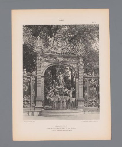 Fountain of Amphitrite at Place Stanislas in Nancy
