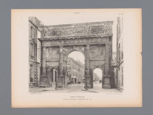 View of Porte Stanislas, Nancy