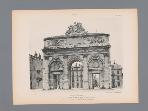 View of the Porte Désilles at Nancy