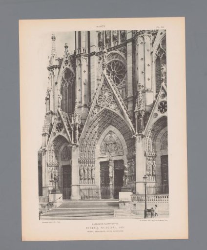 Portal of the Basilique Saint-Epvre at Nancy
