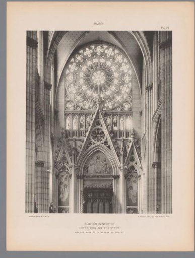 Transept of the Basilique Saint-Epvre at Nancy