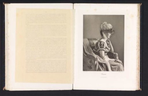 Portrait of an Unknown Woman with a Hat in a Chair