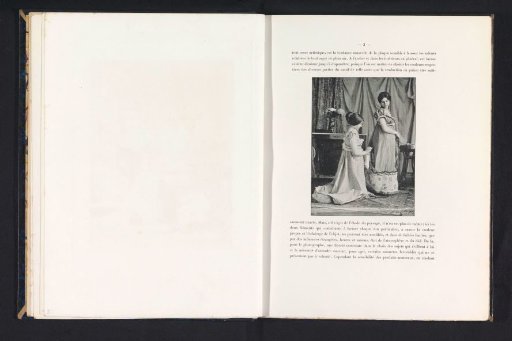 Kneeling Woman Adjusting a Dress