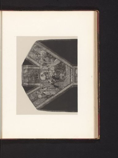 Chasuble from a church in Lier, displayed at an exhibition of religious objects from the Middle Ages and Renaissance in 1864 in Mechelen