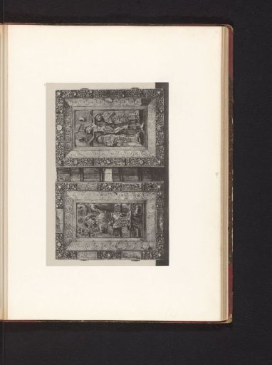 Bookbinding from the collection of the Sisters of Notre-Dame of Namur, displayed at an exhibition of religious objects from the Middle Ages and Renaissance in 1864 in Mechelen