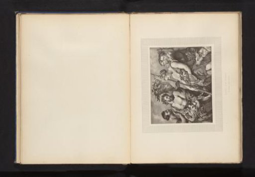 Reproduction of a print of satyrs and nymphs after Peter Paul Rubens