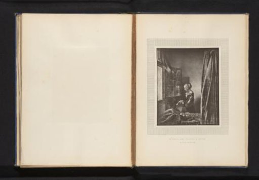 Reproduction of a print of the sending away of Hagar and Ishmael by Eduard Ens after Adriaen van der Werff