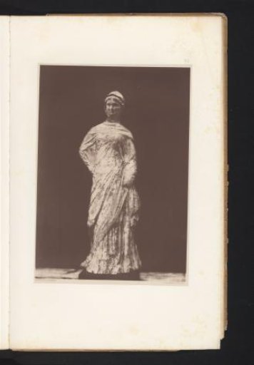 Terracotta sculpture of Mnemosyne