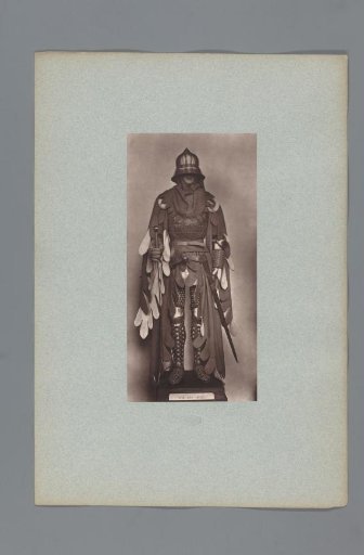 14th-century armor from the army of John II of France, from the collection of the Musée d'Artillerie in Paris