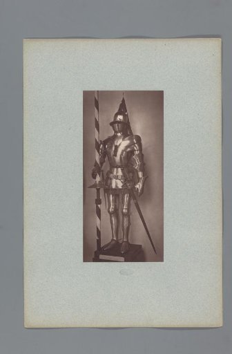 15th-century armor with lance from the army of Charles VI of France, from the collection of the Musée d'Artillerie in Paris