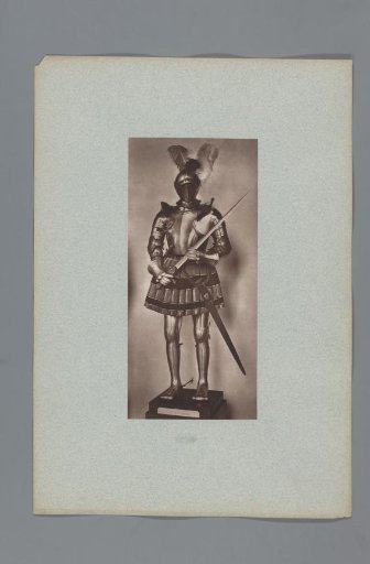 16th-century armor with sword from the army of Francis I of France, from the collection of the Musée d'Artillerie in Paris