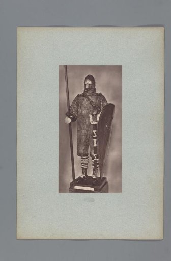 11th-century armor with lance and shield from the army of Philip I of France, from the collection of the Musée d'Artillerie in Paris