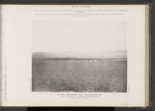 Advance of the Japanese army south of Chinchow