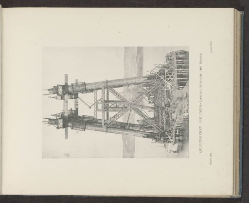 Queensferry columns—looking through the bridge