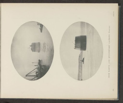 Inch Garvie and Queensferry caissons (towing)