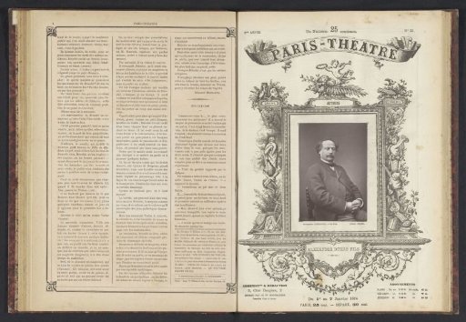 Portrait of Alexandre Dumas fils