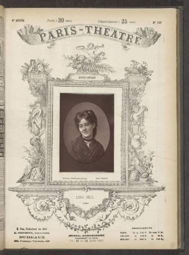 Portrait of Lina Bell