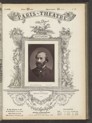 Portrait of Octave Feuillet