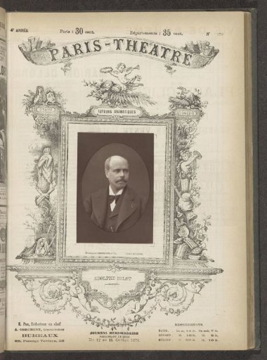 Portrait of Adolphe Belot